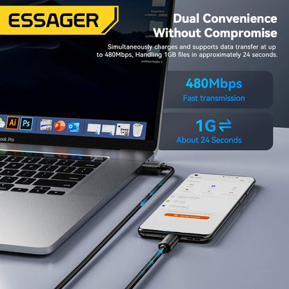 Essager Micro USB Cable 2A Fast Charging USB Cable